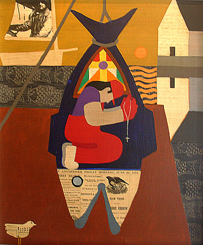 Nautical Painting -Fishing