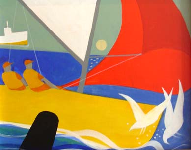 Nautical Painting -Sailing