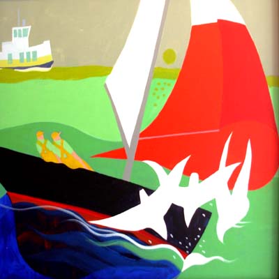 Nautical Painting -Sailing