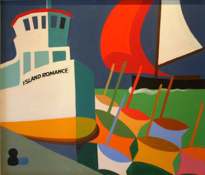 Nautical Painting -Fishing