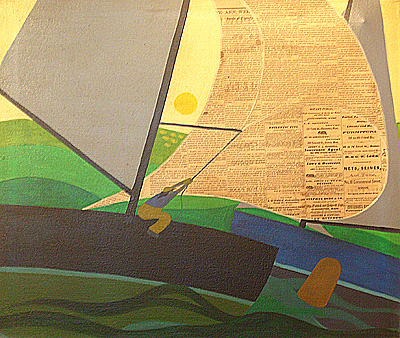 Nautical Painting -Fishing