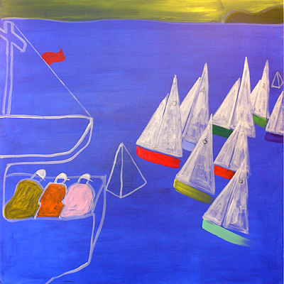 Nautical Painting -Fishing