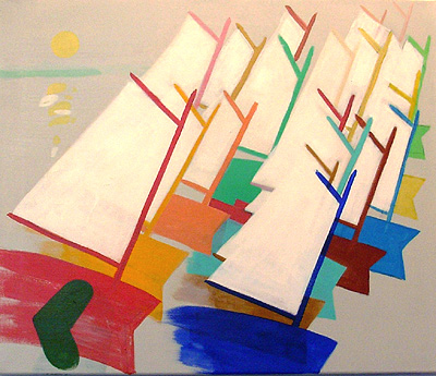 Nautical Painting -Fishing