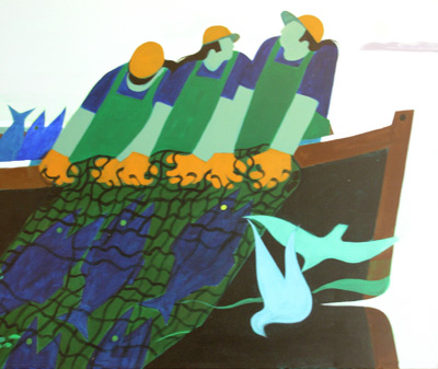 Nautical Painting -Fishing