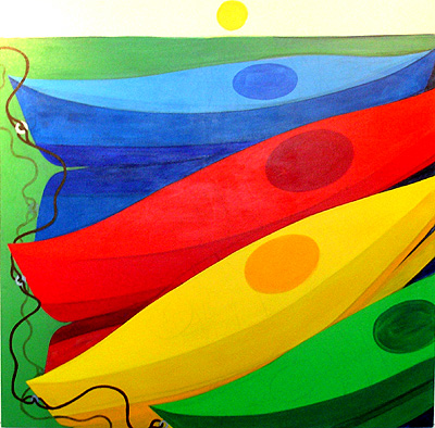 Nautical Painting -Fishing