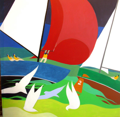 Nautical Painting -Sailing