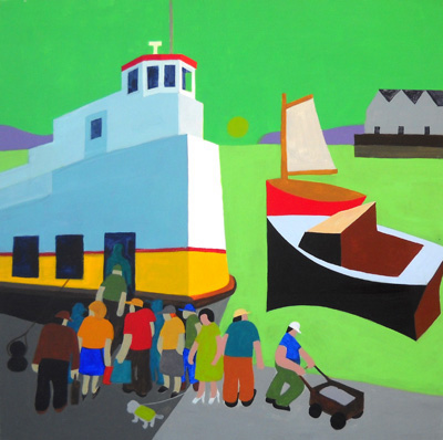 Nautical Painting -Fishing