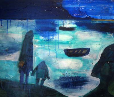 Nautical Painting -Fishing