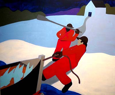 Nautical Painting -Fishing