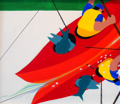 Nautical Painting -Fishing