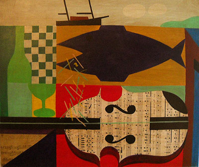Nautical Painting -Fishing