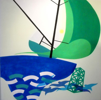 Nautical Painting -Fishing