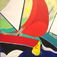 Nautical Painting -Fishing