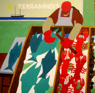 Nautical Painting -Fishing