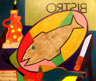 Nautical Painting -Fishing