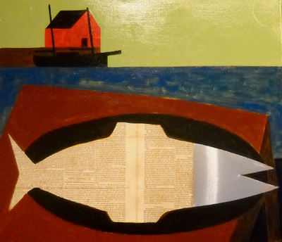 Nautical Painting -Fishing