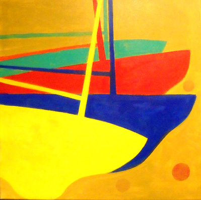 Nautical Painting -Fishing