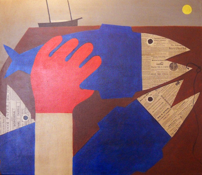 Nautical Painting -Fishing