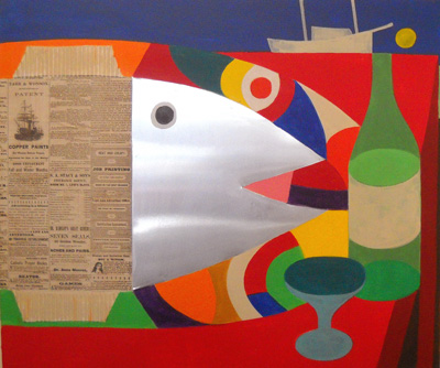 Nautical Painting -Fishing
