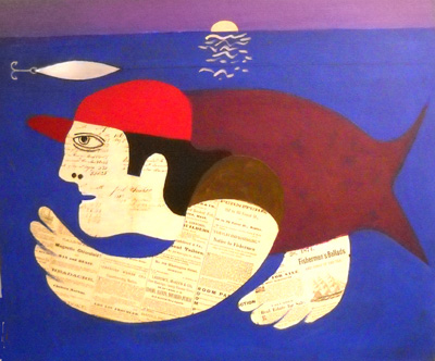 Nautical Painting -Fishing