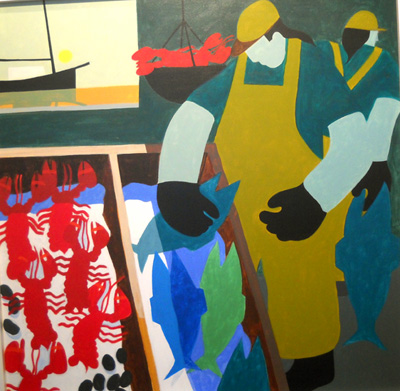 Nautical Painting -Fishing