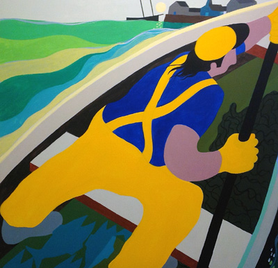 Nautical Painting -Fishing
