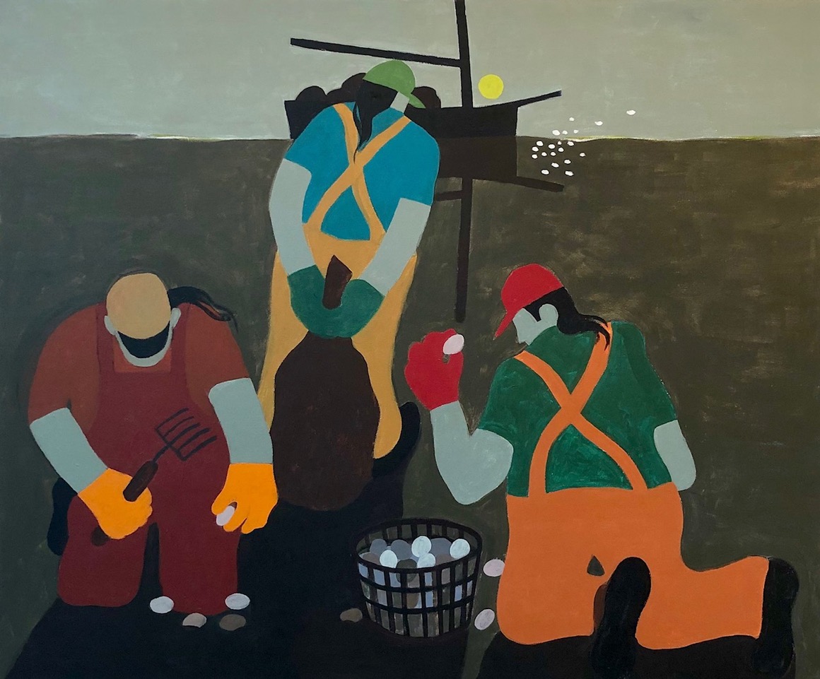 Three Clam Diggers